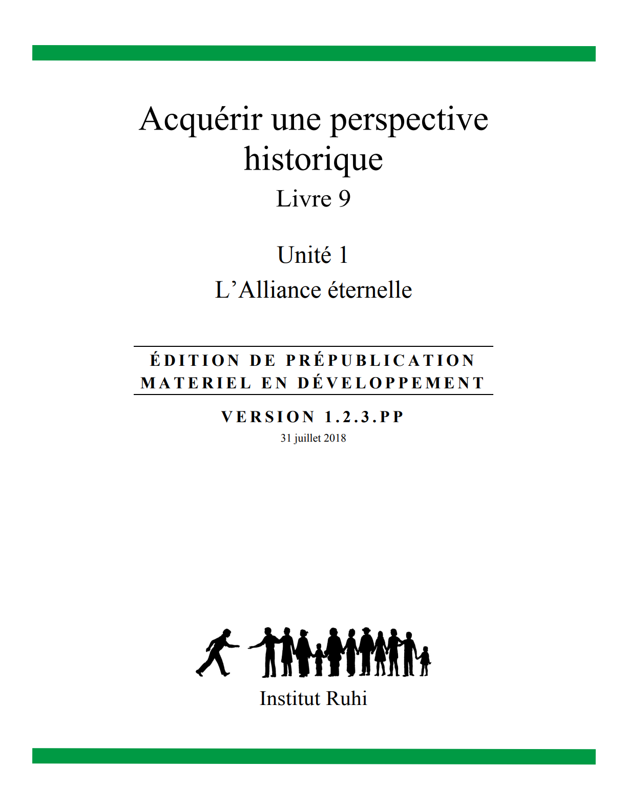 Livre 9 : Acquérir une perspective historique