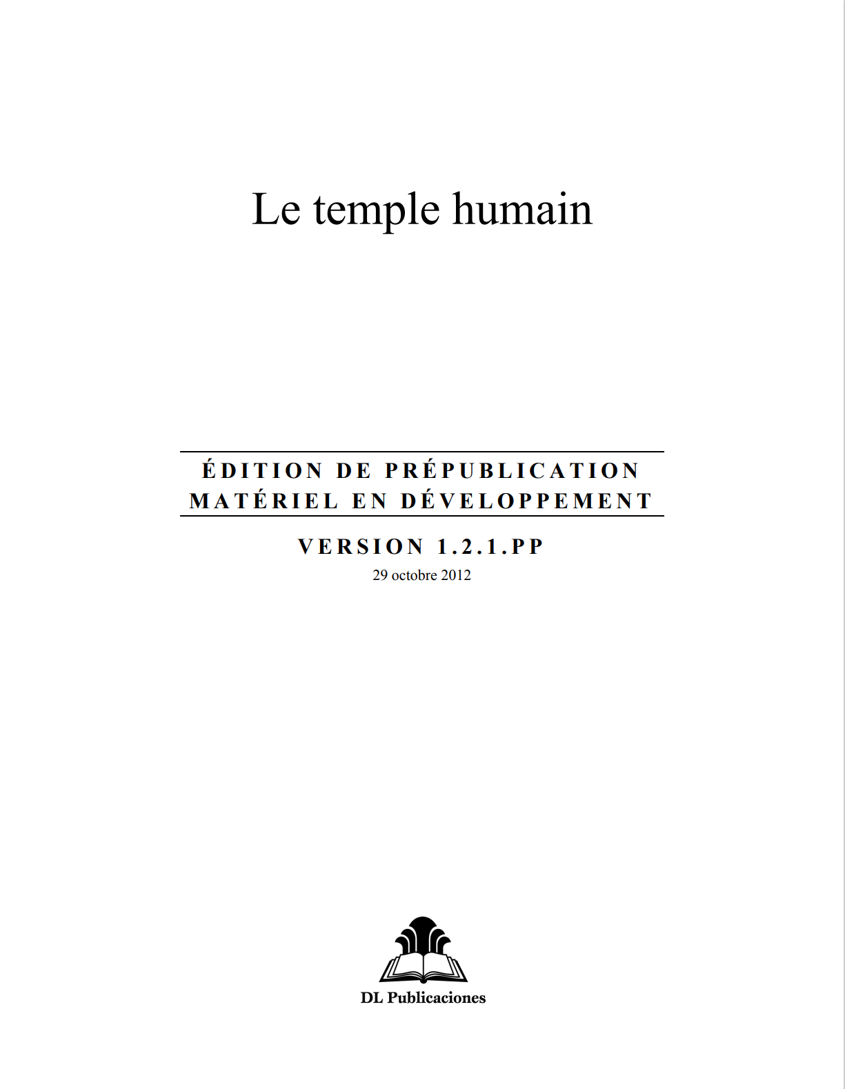 Le temple humain